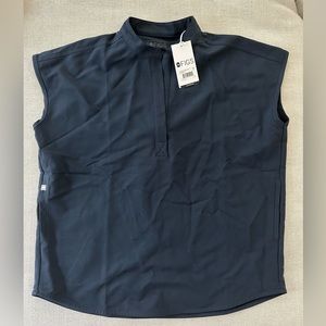 Figs Night Sky Rafaela Oversized Scrub Top XS